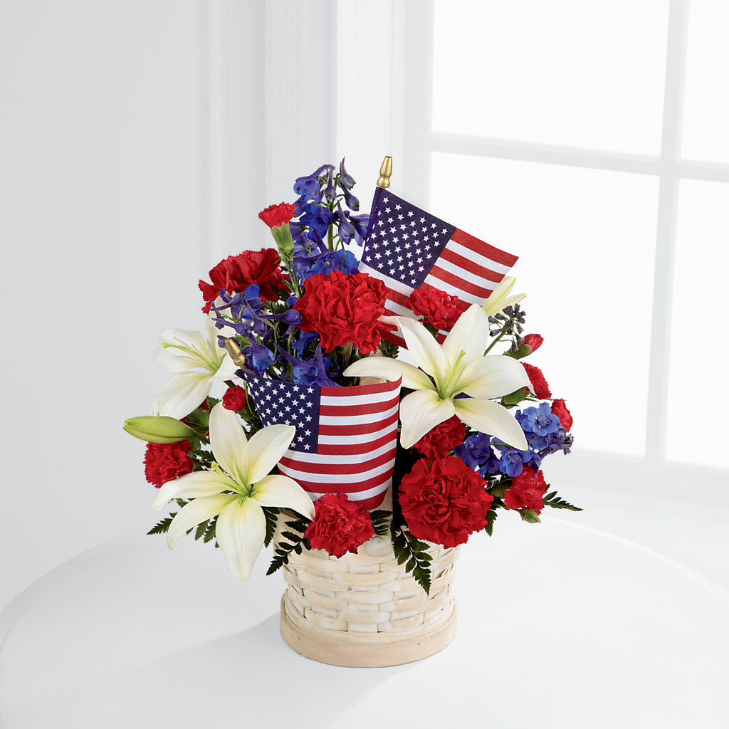 American Glory Bouquet – Bloom Balloon Llc, Newark DE