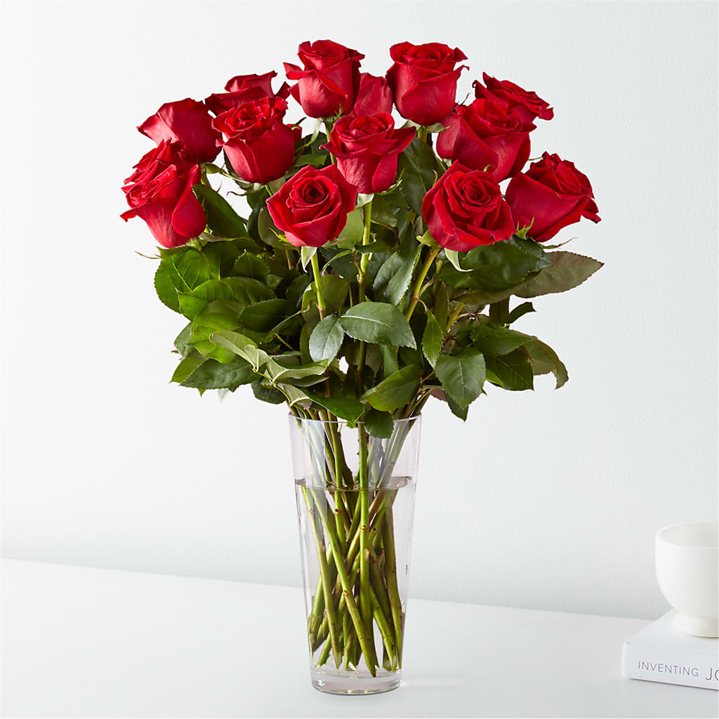 Long Stem Red Rose Bouquet – Bloom Balloon Llc, Newark DE