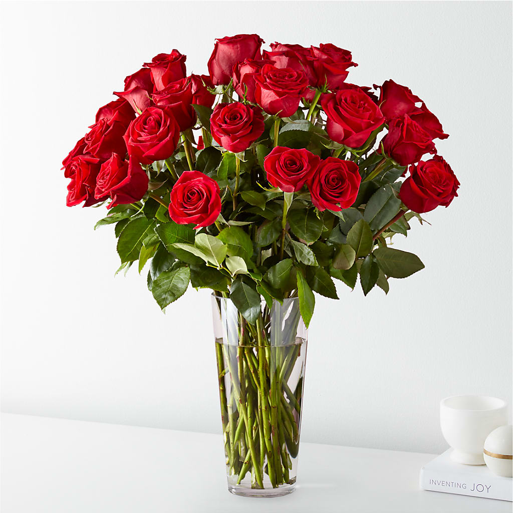 Long Stem Red Rose Bouquet – Bloom Balloon Llc, Newark DE