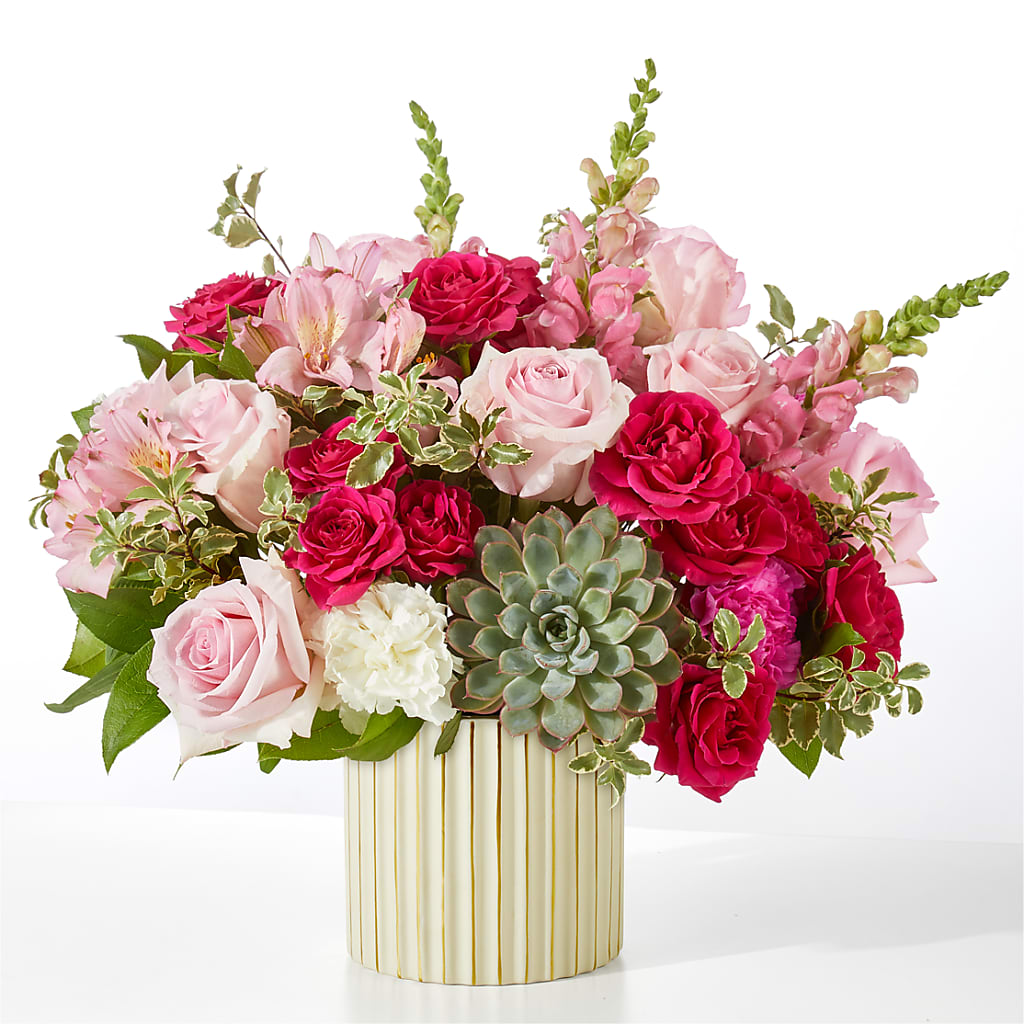 Magenta Musings Bouquet – Bloom Balloon Llc, Newark DE