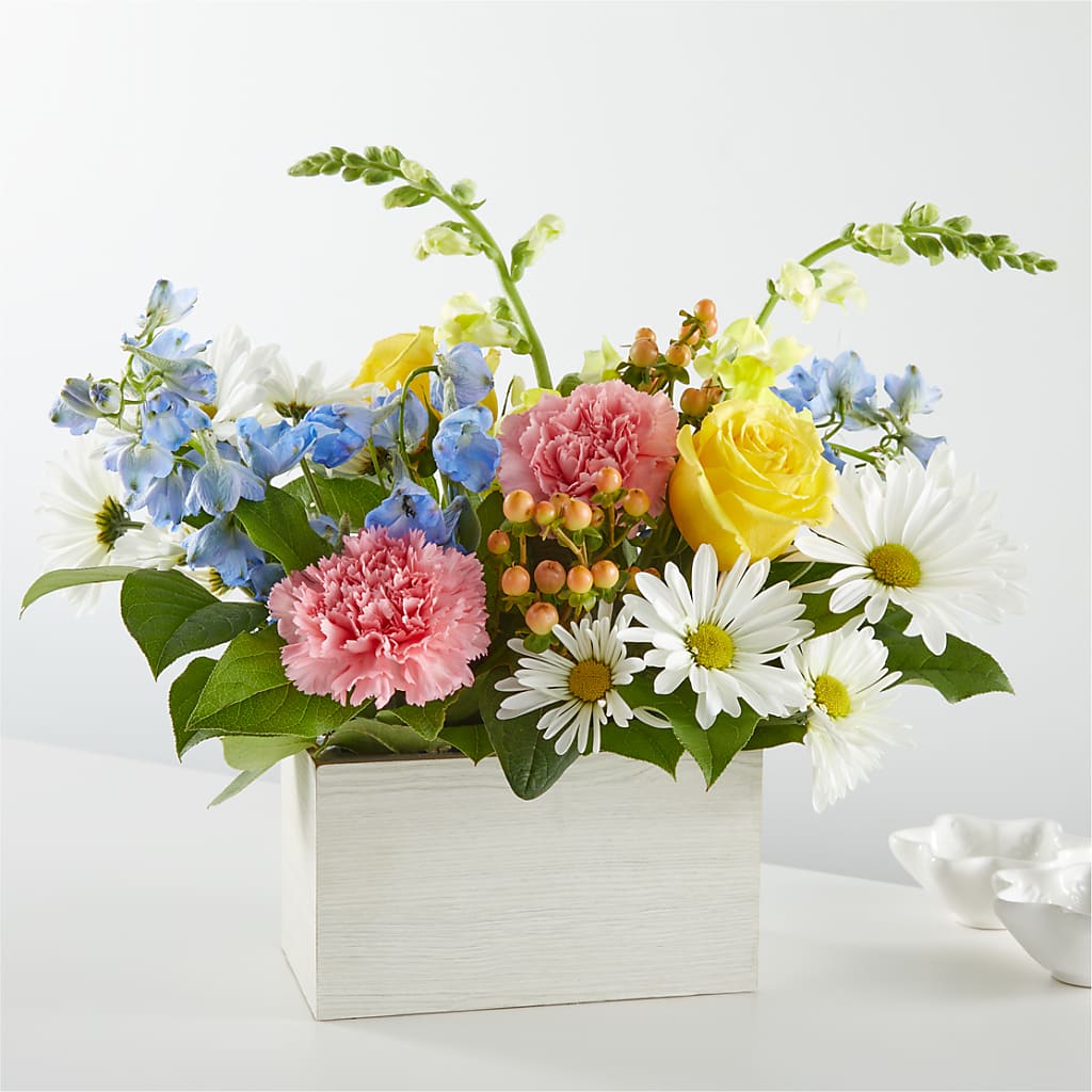 Sun Salutation Box Bouquet – Bloom Balloon Llc, Newark DE