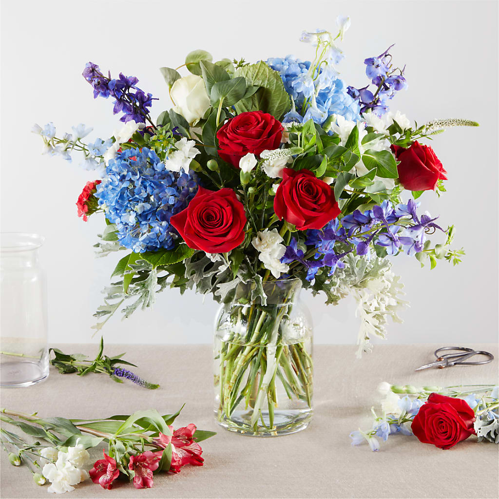 Star Spangled - A Florist Original – Bloom Balloon Llc, Newark DE
