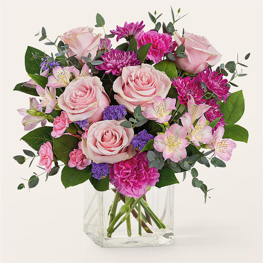 Rosy Radiance Bouquet – Bloom Balloon Llc, Newark DE