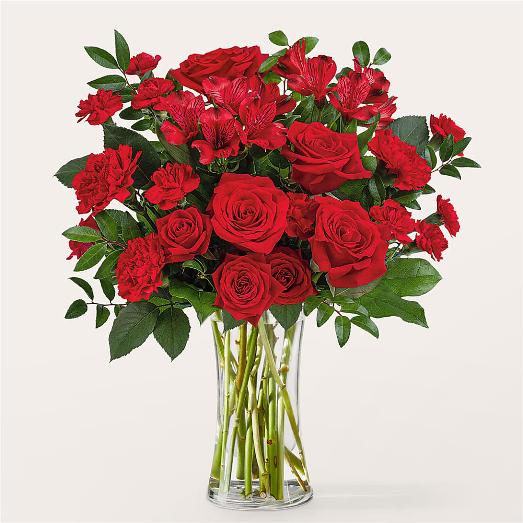 Brilliant Ruby Bouquet – Bloom Balloon Llc, Newark DE