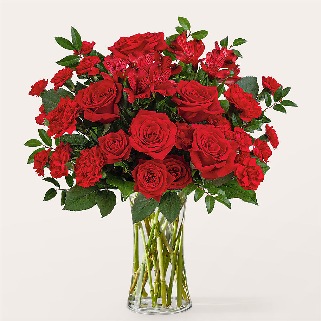 Brilliant Ruby Bouquet – Bloom Balloon Llc, Newark DE