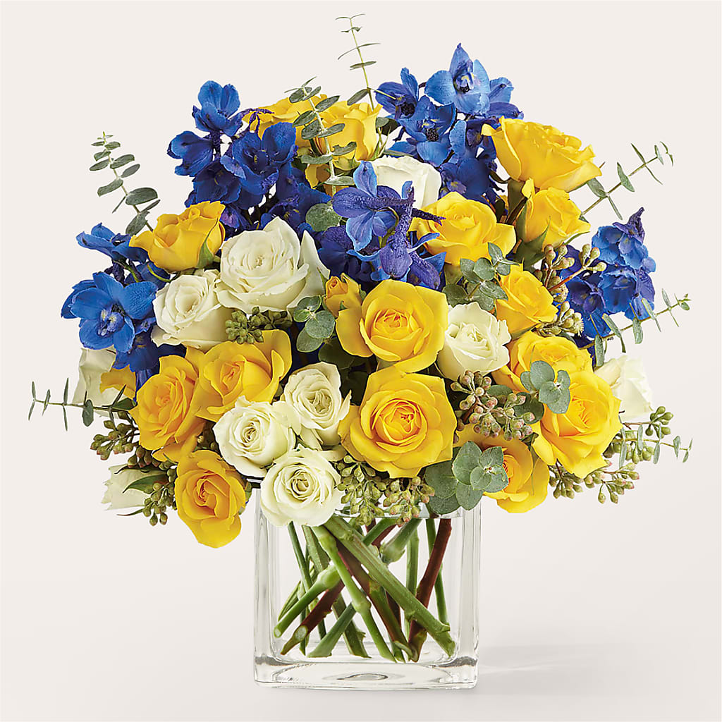 Sparkling Citrine Bouquet – Bloom Balloon Llc, Newark DE
