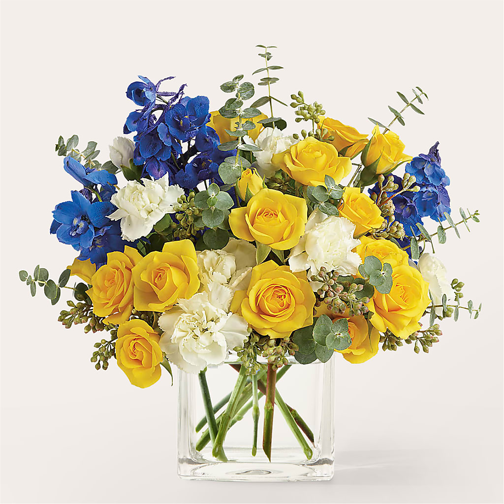 Sparkling Citrine Bouquet – Bloom Balloon Llc, Newark DE