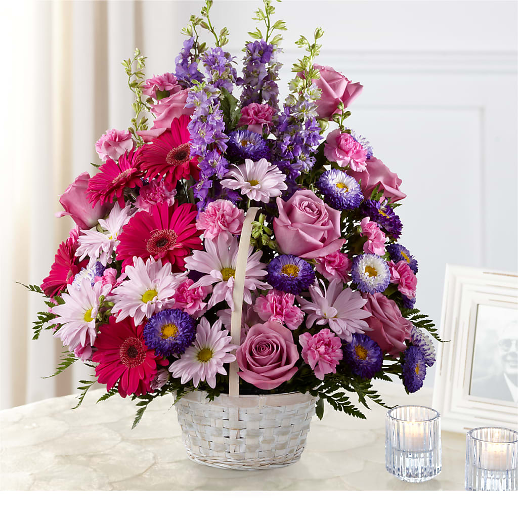 Pastel Peace Basket – Bloom Balloon Llc, Newark DE
