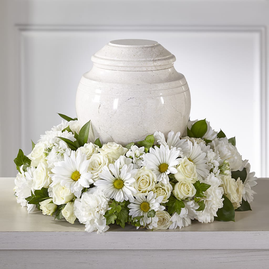 Ivory Gardens Cremation Adornment – Bloom Balloon Llc, Newark DE