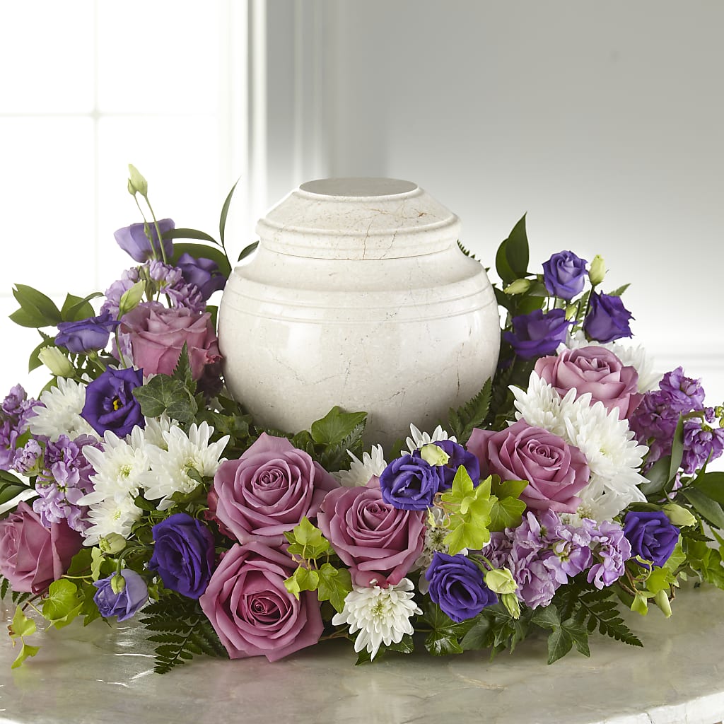 Blooming Sympathy Cremation Adornment – Bloom Balloon Llc, Newark DE