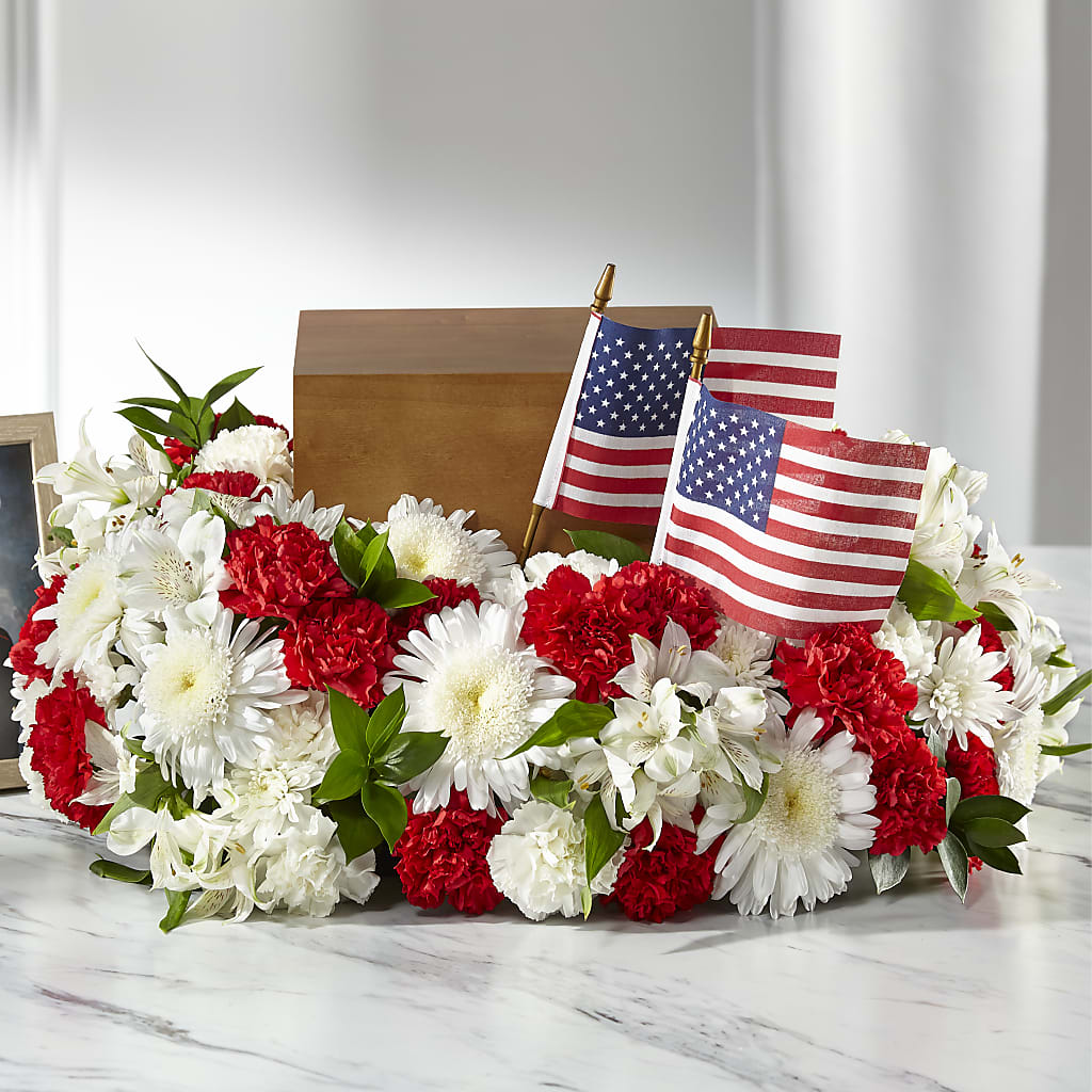 Spirit of Patriotism Cremation Adornment – Bloom Balloon Llc, Newark DE