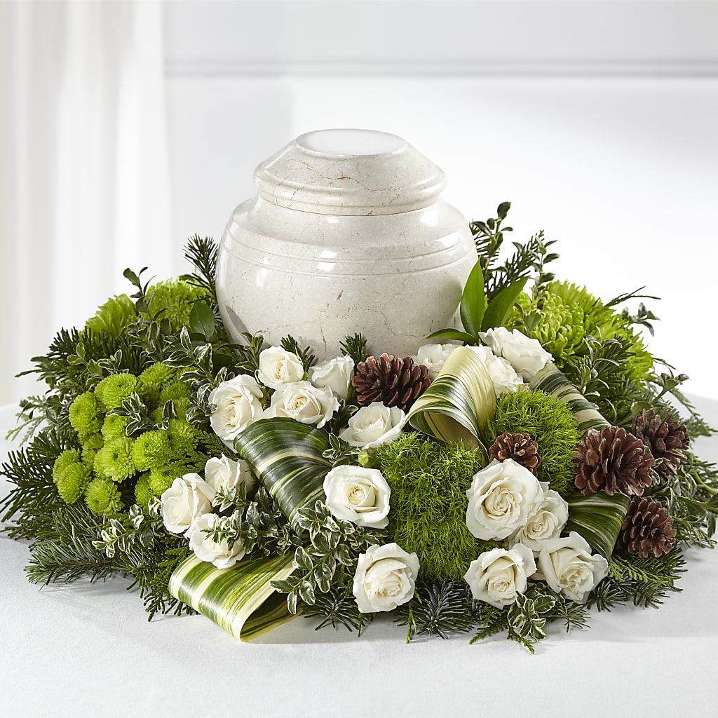 Precious Evergreen Cremation Adornment – Bloom Balloon Llc, Newark DE