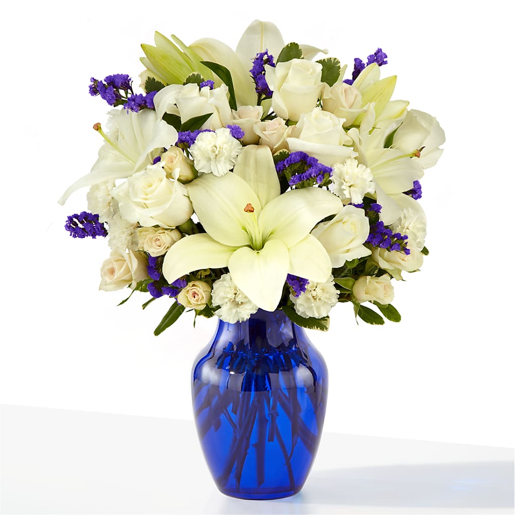 Sapphire Rush Bouquet – Bloom Balloon Llc, Newark DE