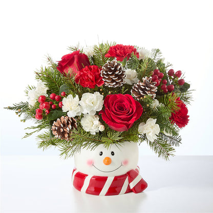 Jolly Snowman Bouquet –  Bloom Balloon Llc, Newark DE
