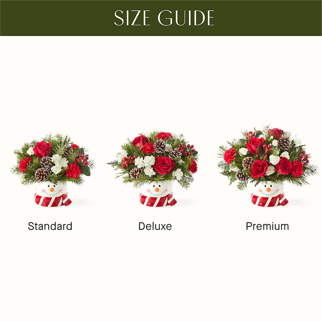 Jolly Snowman Bouquet –  Bloom Balloon Llc, Newark DE