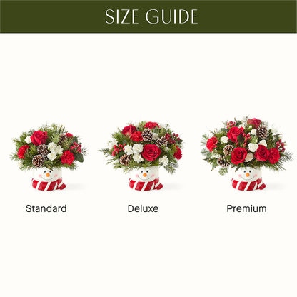 Jolly Snowman Bouquet –  Bloom Balloon Llc, Newark DE