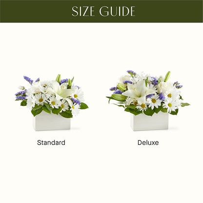 Beyond Blue Box Bouquet –  Bloom Balloon Llc, Newark DE