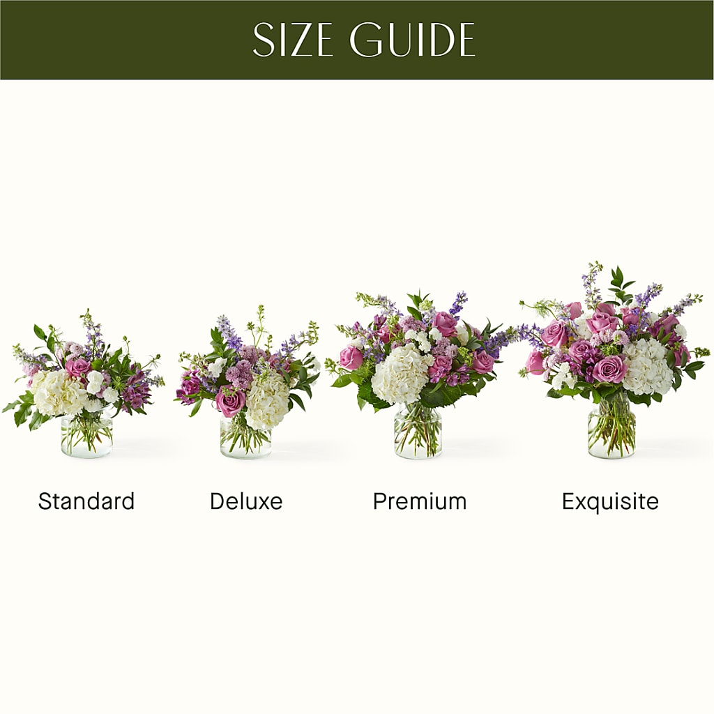 Violet Caress Bouquet –  Bloom Balloon Llc, Newark DE