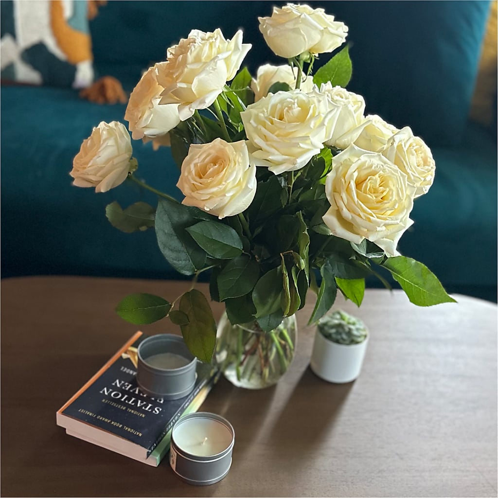 Long Stem Yellow Rose Bouquet –  Bloom Balloon Llc, Newark DE