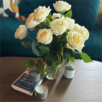 Long Stem Yellow Rose Bouquet –  Bloom Balloon Llc, Newark DE