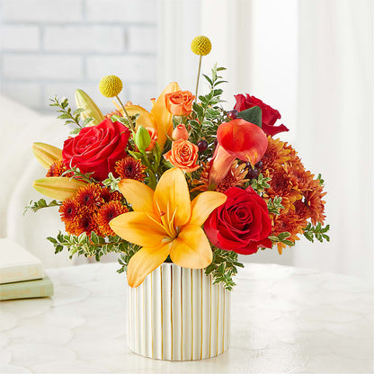 Scarlet Skies Bouquet –  Bloom Balloon Llc, Newark DE
