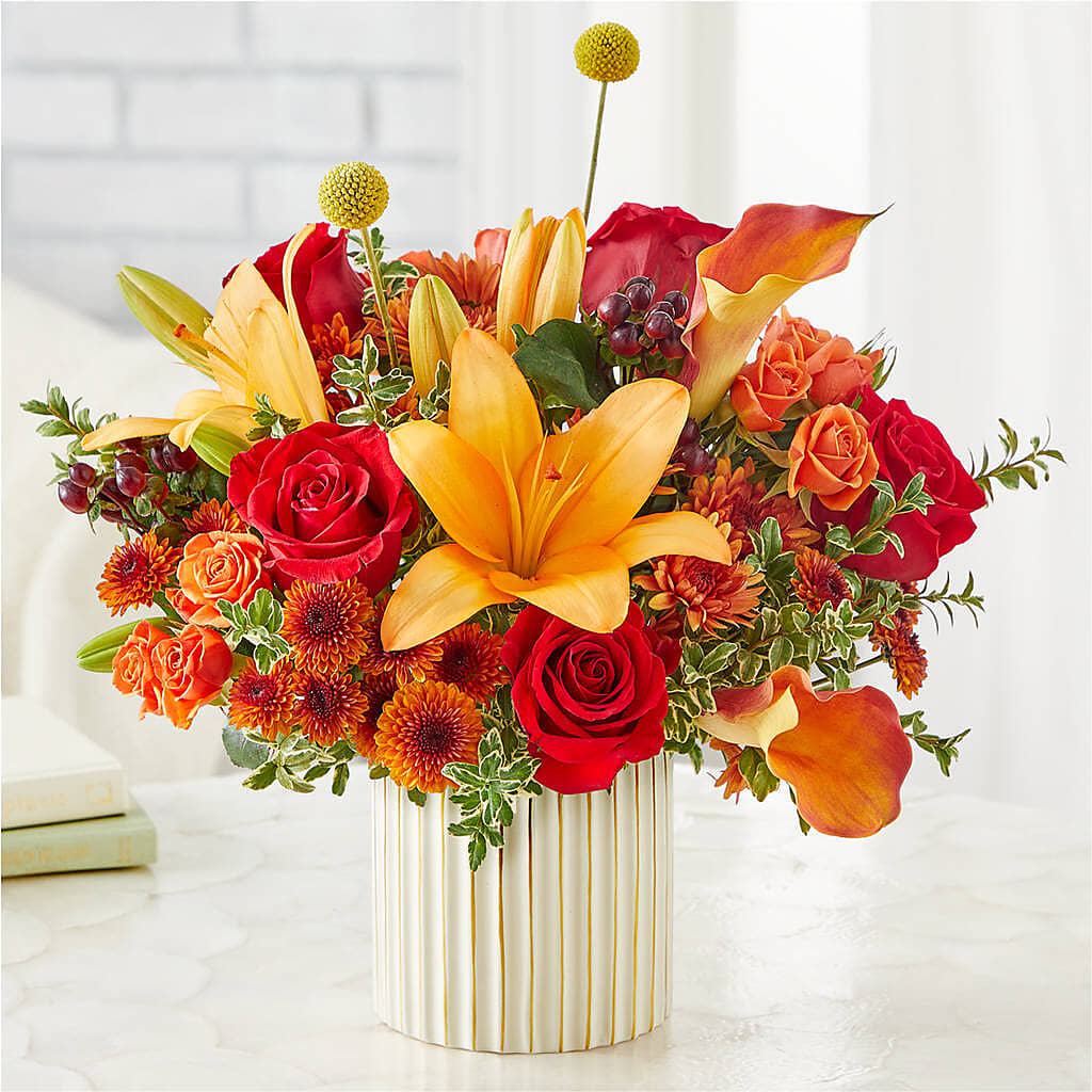 Scarlet Skies Bouquet –  Bloom Balloon Llc, Newark DE