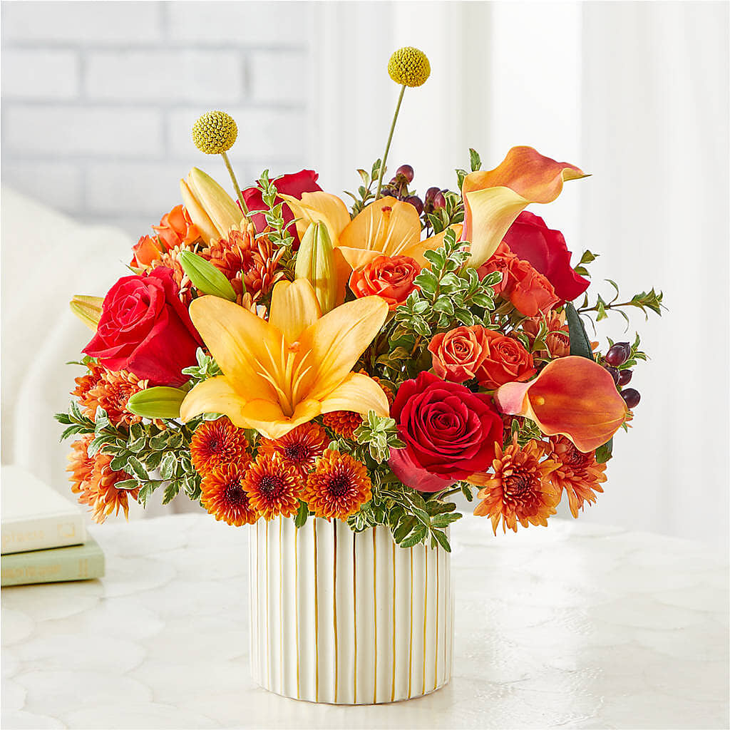 Scarlet Skies Bouquet –  Bloom Balloon Llc, Newark DE