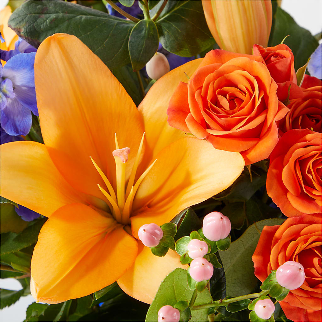 Radiant Citrus Bouquet –  Bloom Balloon Llc, Newark DE