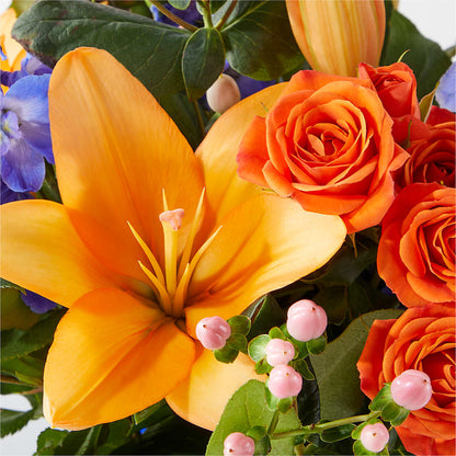 Radiant Citrus Bouquet –  Bloom Balloon Llc, Newark DE