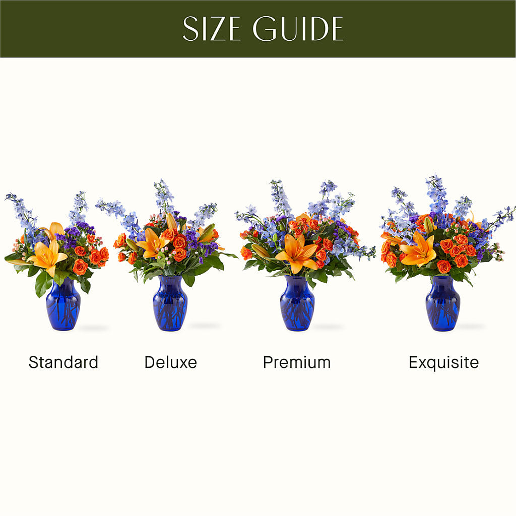 Radiant Citrus Bouquet –  Bloom Balloon Llc, Newark DE