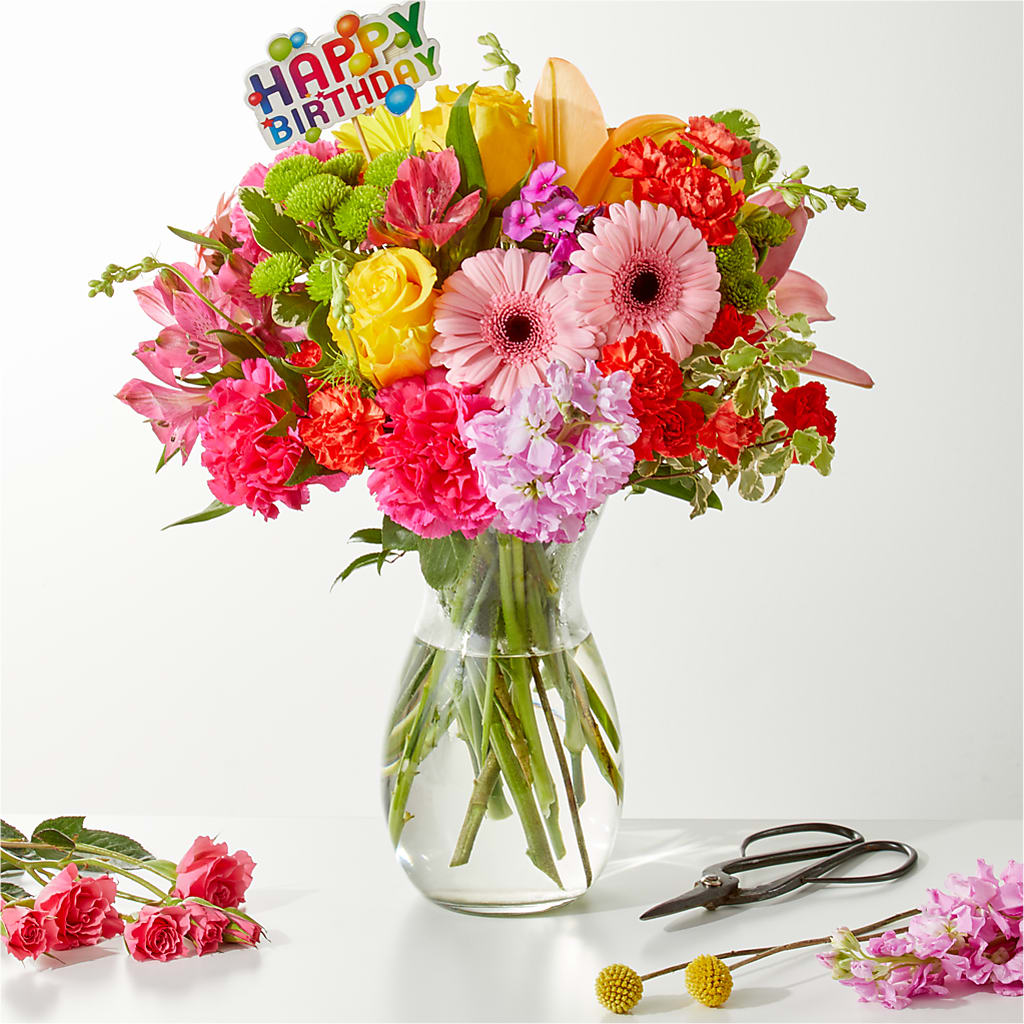 Cue the Confetti - A Florist Original –  Bloom Balloon Llc, Newark DE