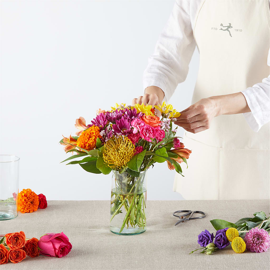 Feast of Color – A Florist Original –  Bloom Balloon Llc, Newark DE