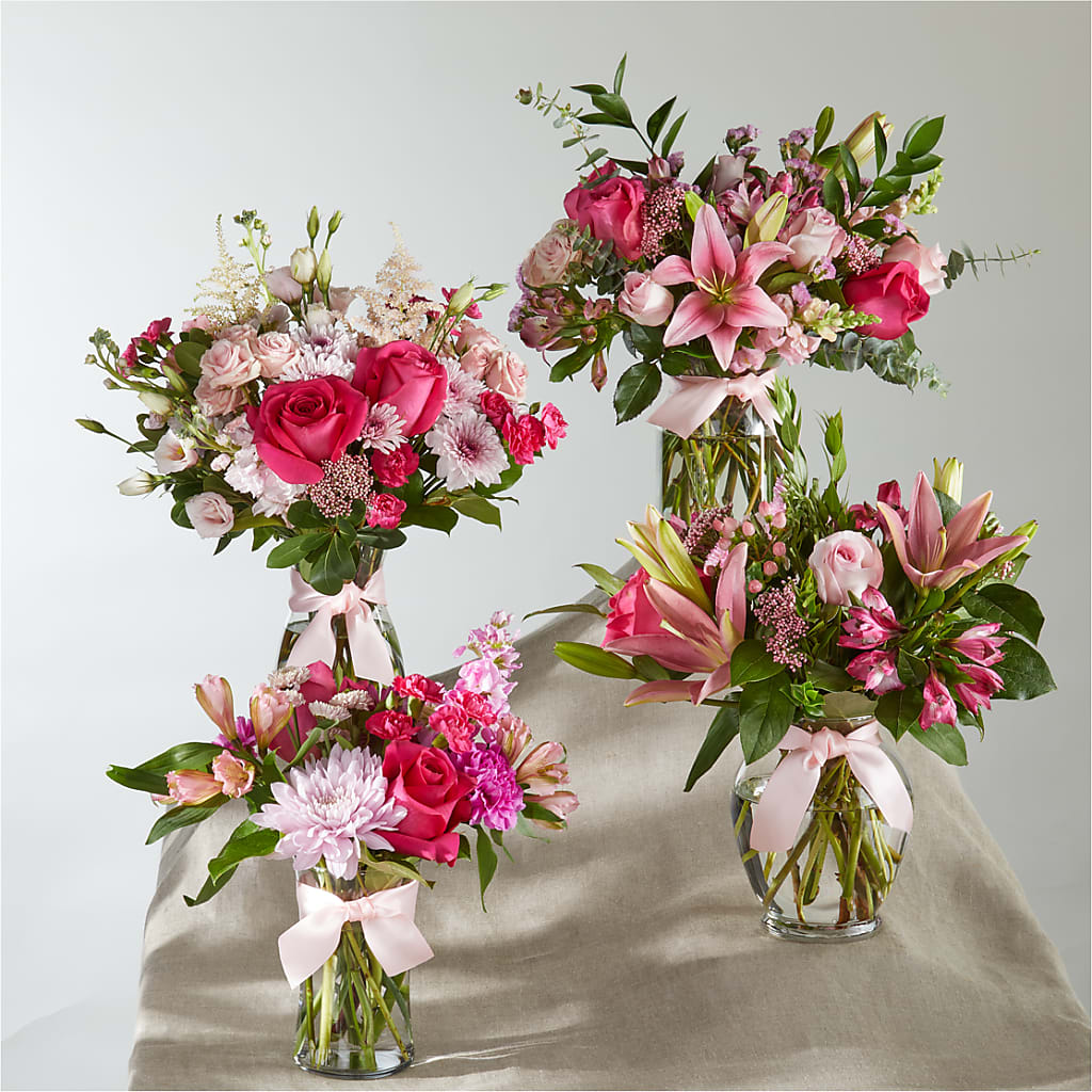 Pink Ribbon - A Florist Original –  Bloom Balloon Llc, Newark DE