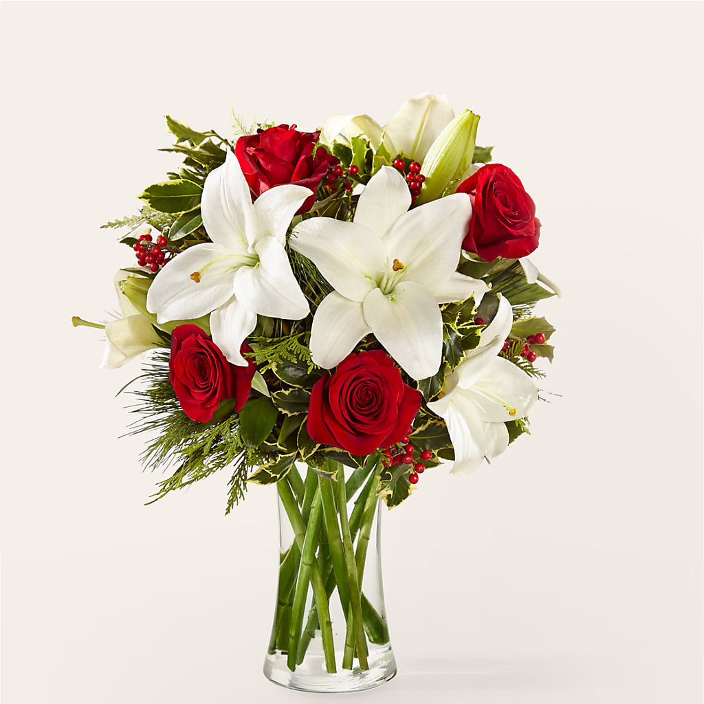 Sparkling Snowflakes Bouquet –  Bloom Balloon Llc, Newark DE