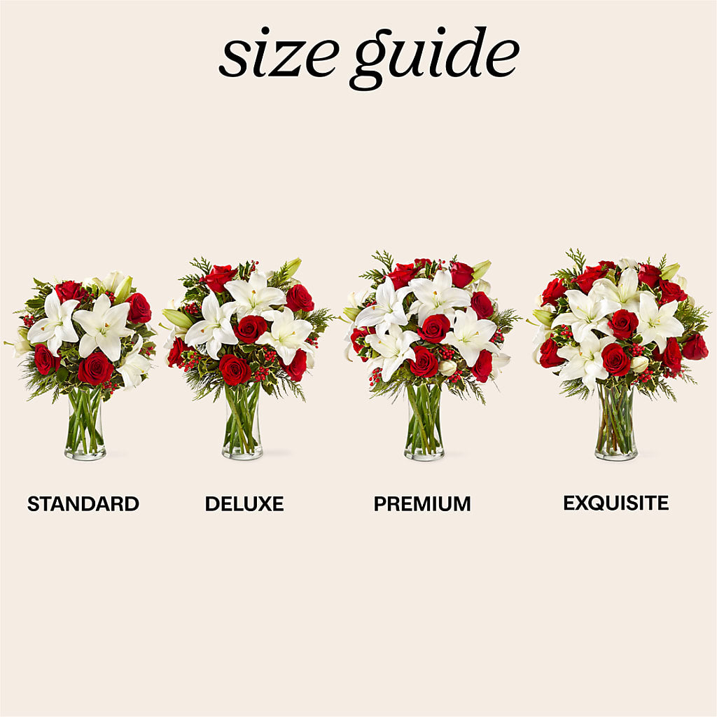 Sparkling Snowflakes Bouquet –  Bloom Balloon Llc, Newark DE