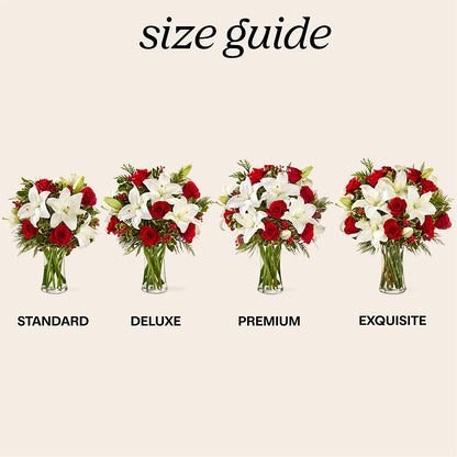 Sparkling Snowflakes Bouquet –  Bloom Balloon Llc, Newark DE