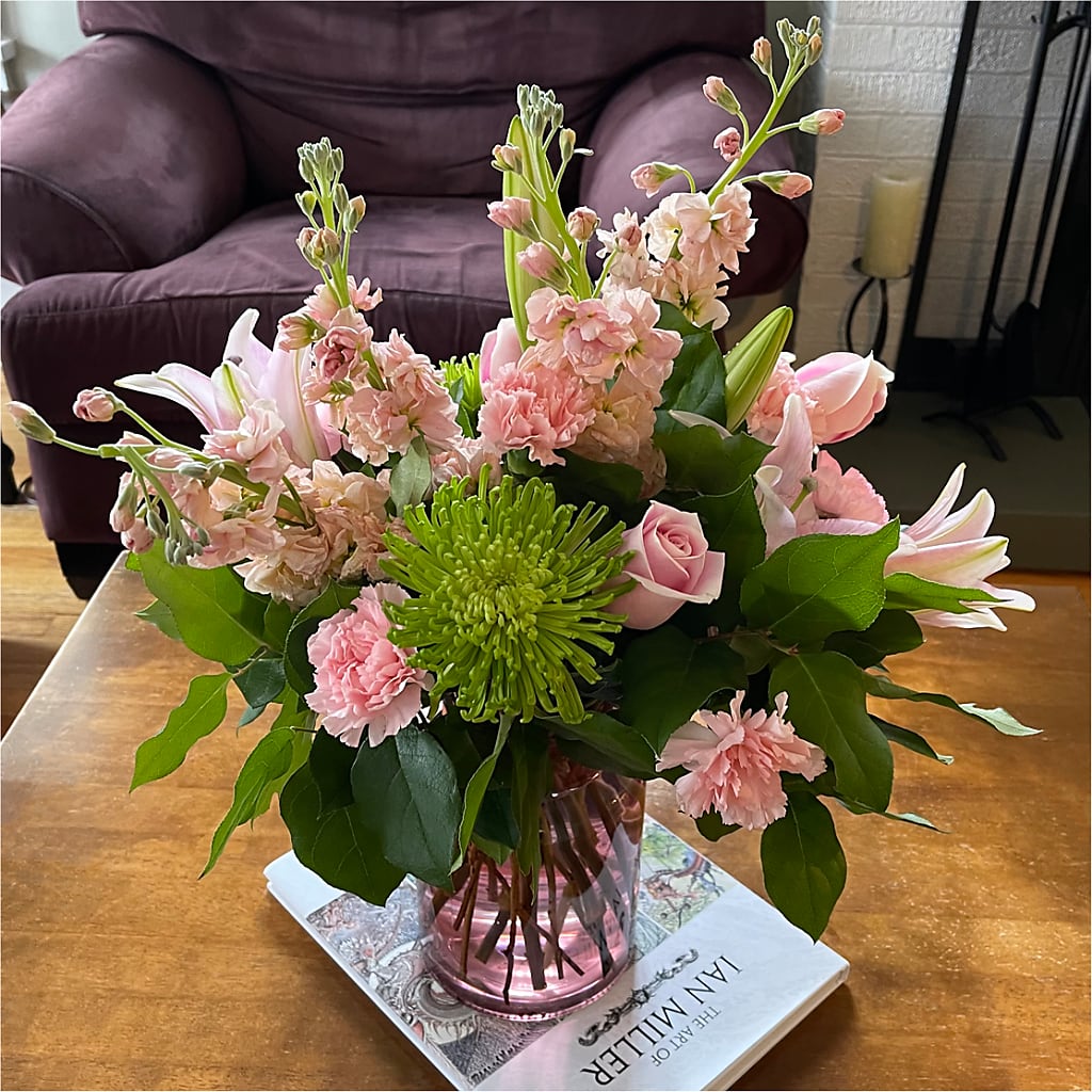 Pretty in Pink Bouquet –  Bloom Balloon Llc, Newark DE