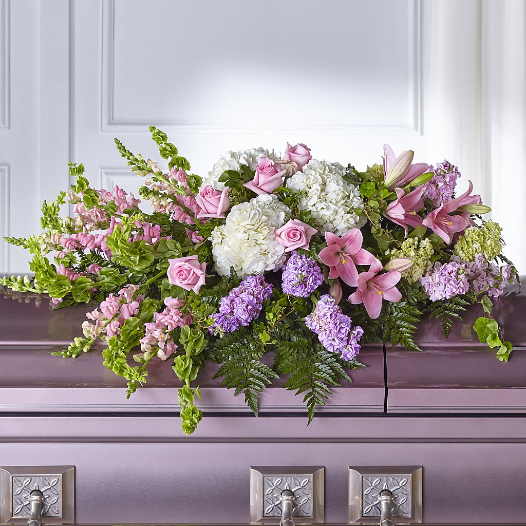 Life's Gratitude Casket Spray –  Bloom Balloon Llc, Newark DE