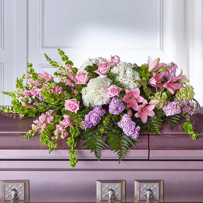 Life's Gratitude Casket Spray –  Bloom Balloon Llc, Newark DE