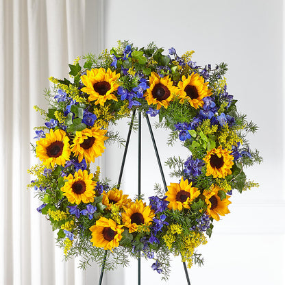 Bright Rays Wreath –  Bloom Balloon Llc, Newark DE