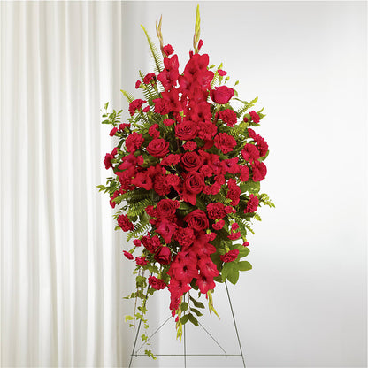 From the Heart Standing Spray –  Bloom Balloon Llc, Newark DE