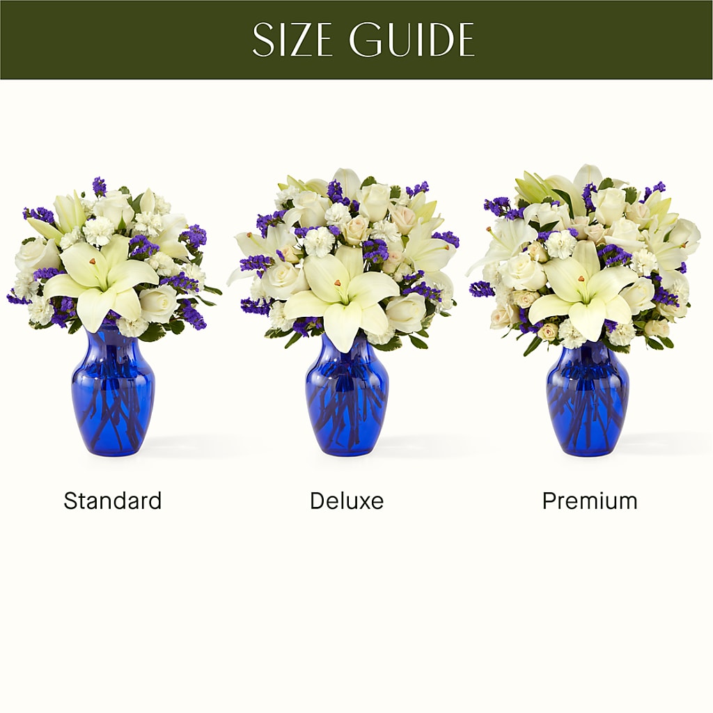 Sapphire Rush Bouquet –  Bloom Balloon Llc, Newark DE