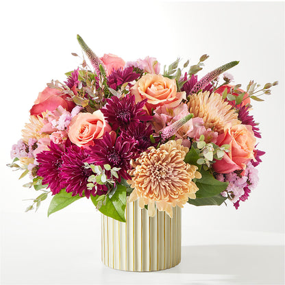 Berry Cobbler Bouquet with Ivory Vase –  Bloom Balloon Llc, Newark DE
