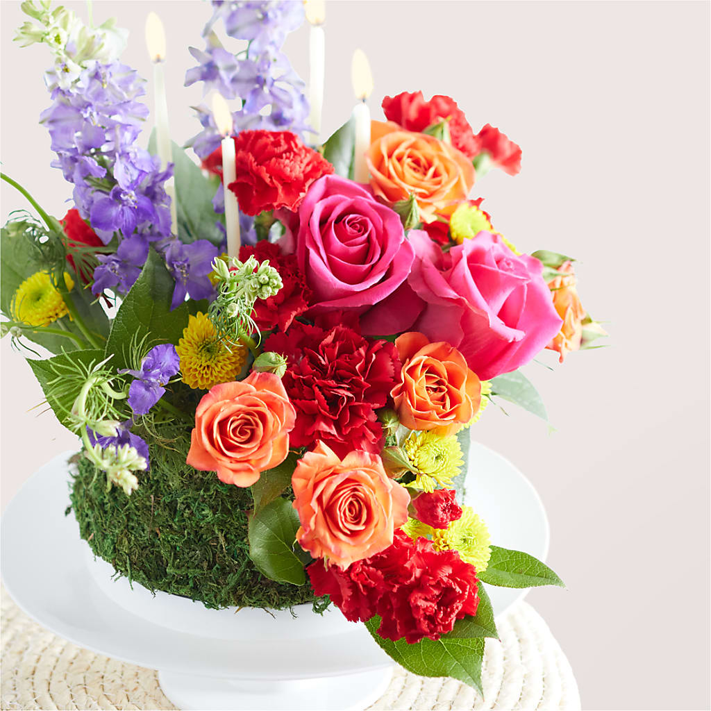 Best Year Yet Floral Cake –  Bloom Balloon Llc, Newark DE