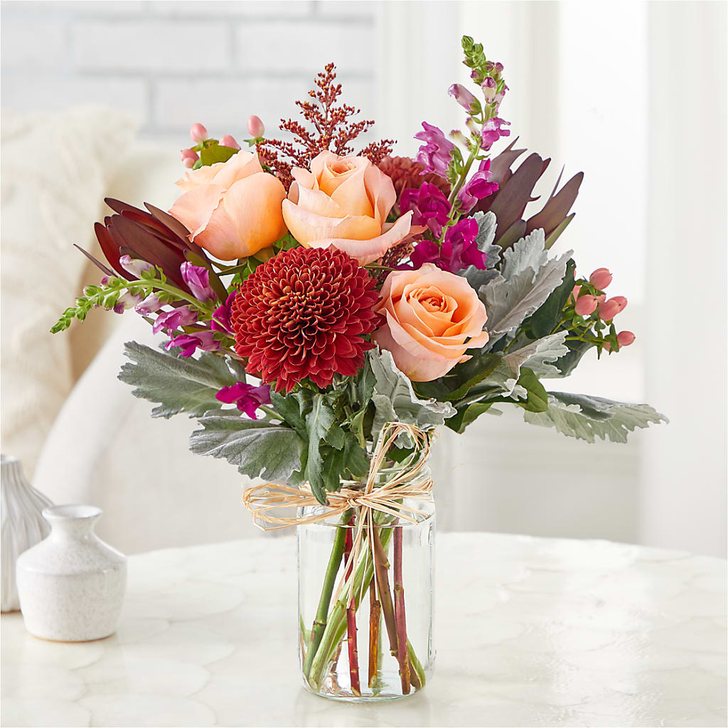 Moody Hues Bouquet –  Bloom Balloon Llc, Newark DE