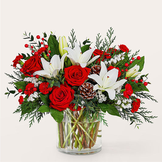 Best in Snow Bouquet –  Bloom Balloon Llc, Newark DE